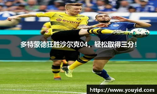 多特蒙德狂胜沙尔克04，轻松取得三分！